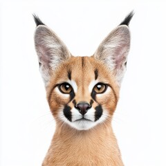 A cute cat with a brown face and white whiskers