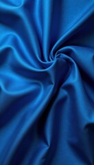 Obraz premium Deep blue silk, subtle wrinkles, matte finish, matte, texture, smooth