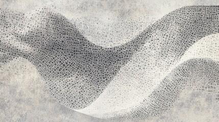 Obraz premium Abstract Geometric Pattern with Intricate Lines and Shapes