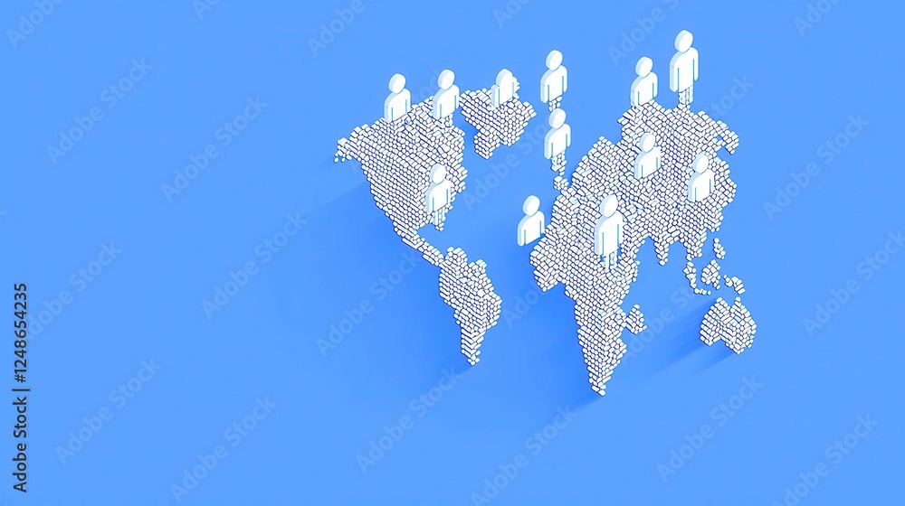 Aufkleber global collaboration assistant, ai-driven virtual helpers enhancing teamwork across borders, featuri