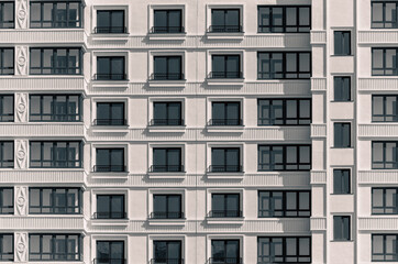 Obraz premium wall of a modern building abstract architectural background