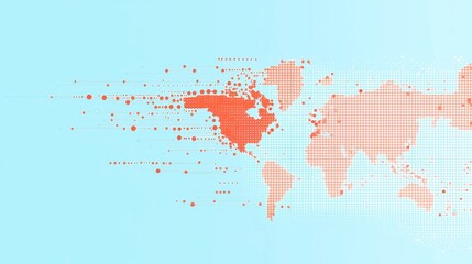 Big Data's Influence on Global Decision-Making, an engaging vector illustration showcasing data flow, interconnected systems, and dynamic choices shaping our world.