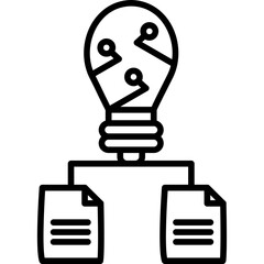 Fototapeta premium Innovative Framework Icon
