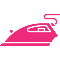 Ironing icon single vector illustration