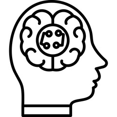 Neural Sensory Pathways Icon