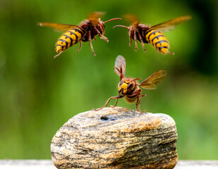 Hornisse (Vespa crabro)