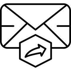 Forward Email Icon