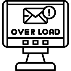 Email Overload Icon