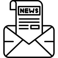 Newsletter Layout Icon