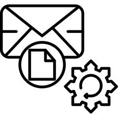 Email Draft Restore Icon