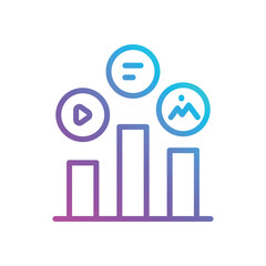 Social Measure vector icon