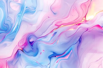 Fototapeta premium Marble ink colorful Blue marble pattern texture abstract background Can be used for background or wallpaper