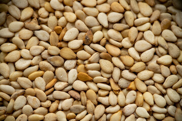 Detalle de semillas de sésamo