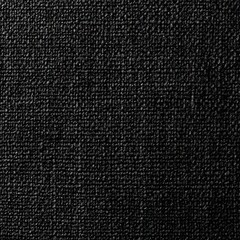 High Resolution Black Linen Woven Fabric with Distinct Texture Ideal for Textiles, Backgrounds, and Fashion Design Projects in Stock Photo Collection