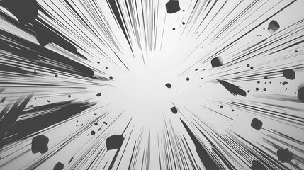 Dynamic Abstract Graphic Design: A Striking Visual Composition