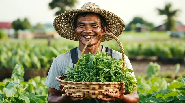 Migrant Worker Smiling with Fair Wage Payment