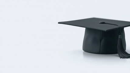 Graduation cap, mortarboard.