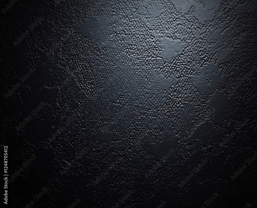 Poster elegant black textured background with canvas and linen weave pattern for luxury design