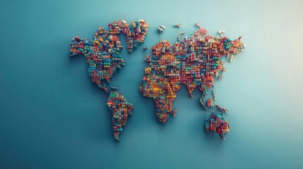 Cross-Border Logistics optimizing global trade with seamless transportation symbolizing international connectivity