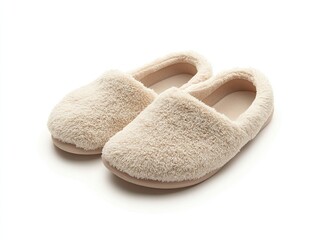 Cozy Comfort: A Pair of Plush Slippers for Relaxation and Home Wear