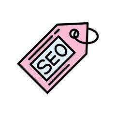 SEO Tag Icon Design