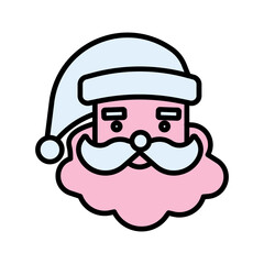 Santa Claus Icon Design