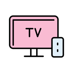 Fototapeta premium Television Icon Design