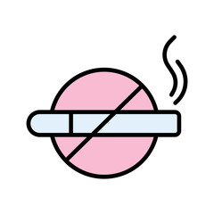 Smoking Kills Icon Design
