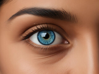 Obraz premium close up of female eye