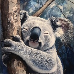 Obraz premium koala bear cub