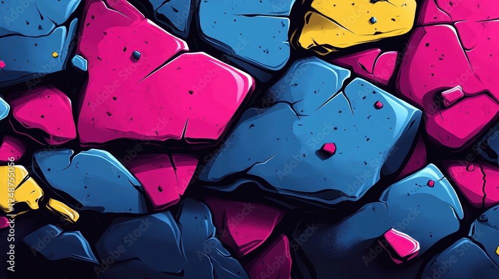 Poster abstract colorful stone texture background