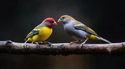 Fototapeta premium robin on a branch
