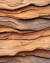 Coarse wood grain texture with deep walnut color and natural patterns