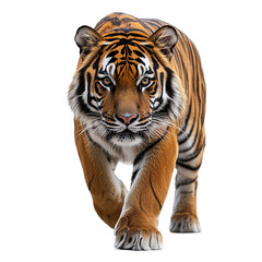 Fototapeta premium tiger isolated on white background
