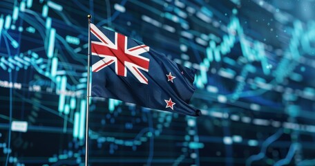 New Zealand Flag & Charts