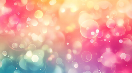 Fototapeta premium Abstract bokeh background, with golden and red lights