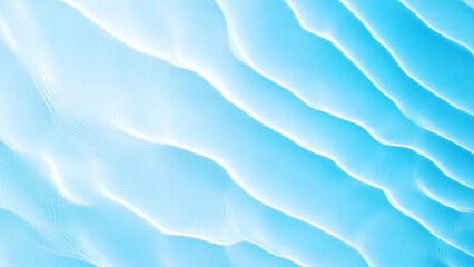 Obraz premium Soft blue waves creating a dreamy and elegant background, perfect for various design projects