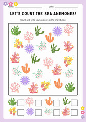 Draw, Read, Color, Learn, Numbers, Counting, Math, Education, Write, Draw, For Kids, Practice, Exercise, Worksheet, Test