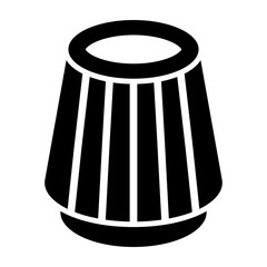 Air Filter Vector Glyph Icon Design Design