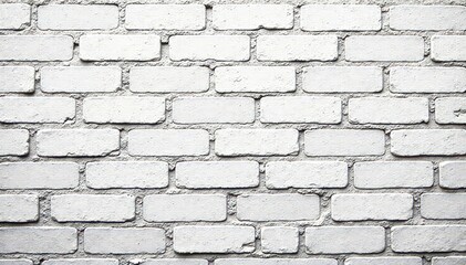 Obraz premium Grungy white brick wall texture Vintage background , close up, concrete, background