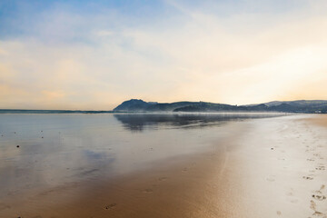 paisaje de playa. 