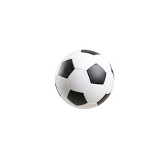 Fototapeta premium Soccer ball, white isolated background