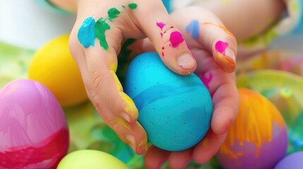 Creative Hands Exploring The Joy Of Painting Eggs