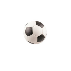 Fototapeta premium Classic soccer ball on a white isolated background.