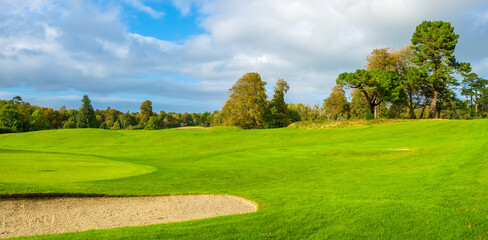 Obraz premium Golf course. Ireland