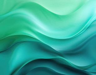 "Generate a refreshing gradient that blends cool mint green into soft teal. The transition should feel light, fresh, and invigorating."