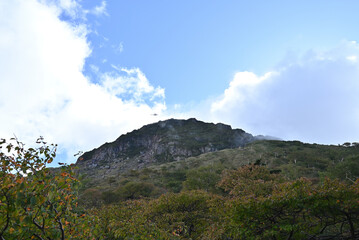 Fototapeta premium Mt. Nikko-Shirane, Gunma, Tochigi, Japan