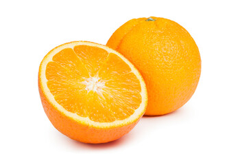 orange isolated on white background