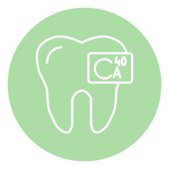 Tooth Nutrition Icon