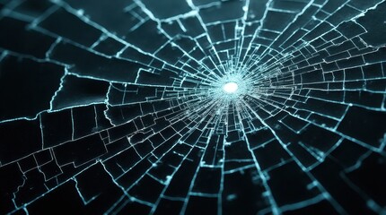 Obraz premium Frosted Glass Texture with Soft Blur Effect